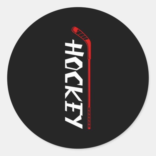 ホッケー ラウンドシール (正面)