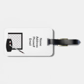 ホッケー ラゲッジタグ (裏面横)