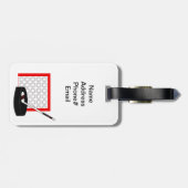 ホッケー ラゲッジタグ (裏面横)