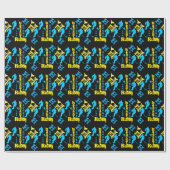 ホッケー ラッピングペーパー (フラット)