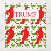 ホッケー ワインラベル (シングルラベル)