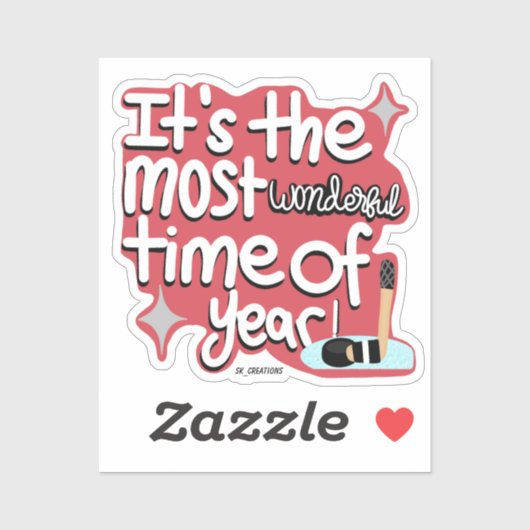 ホッケー:一年で最も素晴らしい時期 シール (シート)