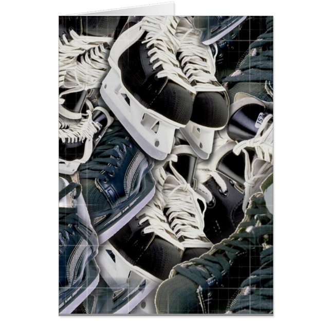 ホッケー。 別の季節、別の壊れた棒 (正面)