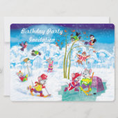 ホッケー 招待状 (正面)