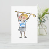 ホッケー 招待状 (スタンド正面)