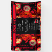 ホッケー 横断幕 (縦)