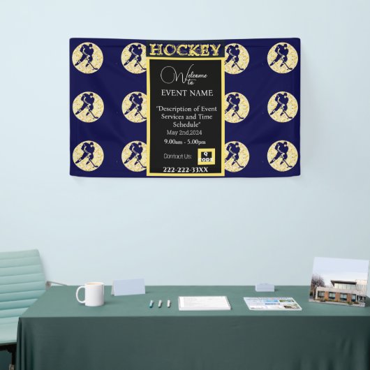 ホッケー 横断幕 (トレードショー)