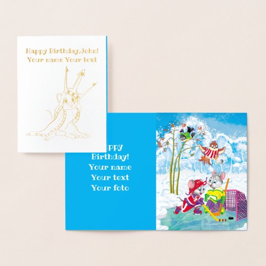 ホッケー 箔カード (ディスプレー)