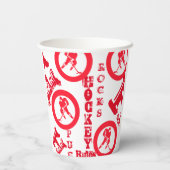 ホッケー 紙コップ (裏面)