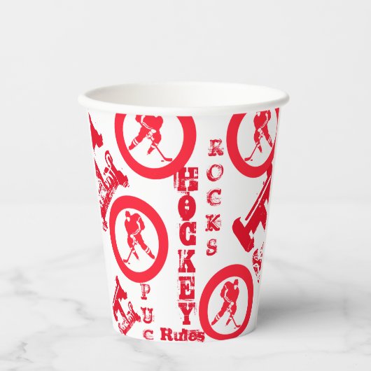 ホッケー 紙コップ (正面)