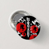 ホッケー 缶バッジ (正面&裏面)