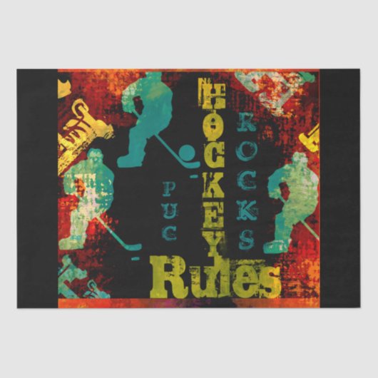 ホッケー 薄葉紙 (正面)