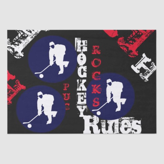 ホッケー 薄葉紙 (正面)