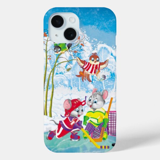 ホッケー Case-Mate iPhoneケース (裏面)