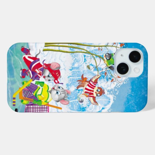 ホッケー Case-Mate iPhoneケース (裏面 (横))