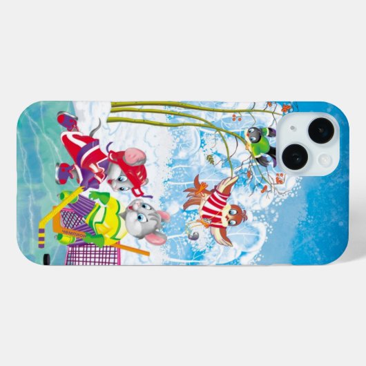 ホッケー Case-Mate iPhoneケース (裏面 (横))