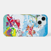 ホッケー iPhone 15ケース (裏面横)