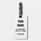 ホッケーSchtick ラゲッジタグ (裏面縦)