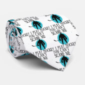 ホッケーTシャツおよびギフト私をおびえさせることができません ネクタイ (ロール)