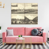 ホッジズホームネブラスカ キャンバスプリント (インサイチュ (リビング))