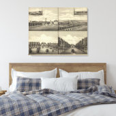 ホッジズホームネブラスカ キャンバスプリント (インサイチュ (寝室))