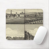 ホッジズホームネブラスカ マウスパッド (マウス)