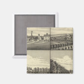 ホッジズホームネブラスカ マグネット (正面/裏面)