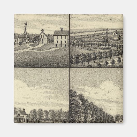 ホッジズホームネブラスカ マグネット (正面)