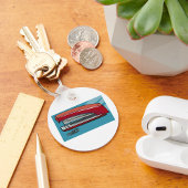 ホッチキス キーホルダー