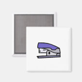 ホッチキス マグネット (正面/裏面)