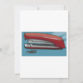 ホッチキス 招待状 (正面)