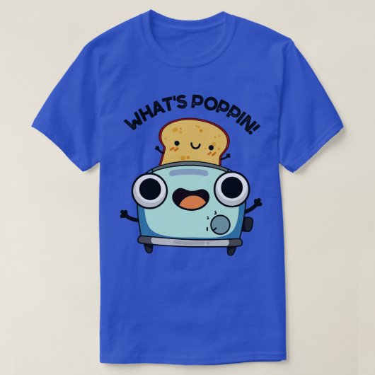 ホッツポピおもしろいントーストパン Tシャツ (デザイン正面)