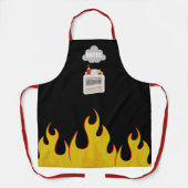 ホッティキッチン火災 エプロン (正面)