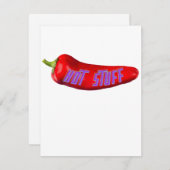 ホットおもしろい物レッドチリペッパー シーズンカード (正面/裏面)