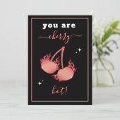 ホットさくらんぼプンロマンチックバレンタインズデイガールフレンド シーズンカード (スタンド正面)