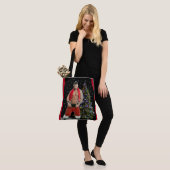 ホットなハンクバフサンタクリスマス トートバッグ (モデル)