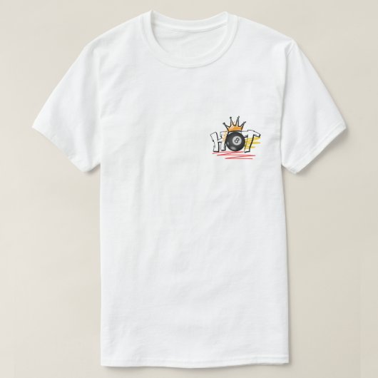 ホットな*ボール Tシャツ (デザイン正面)