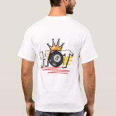 ホットな*ボール Tシャツ (裏面)