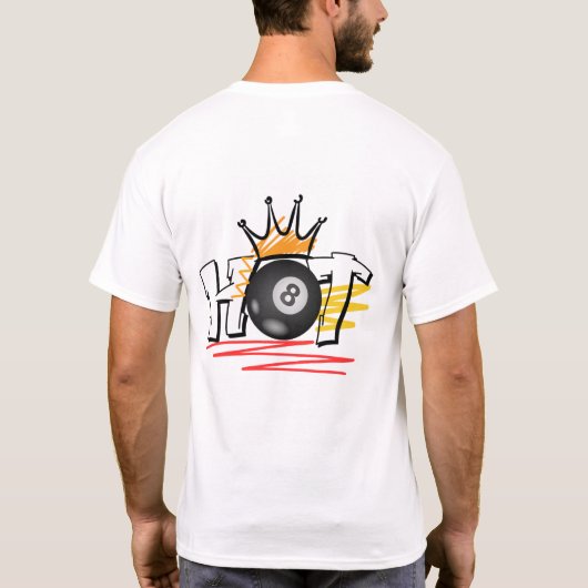 ホットな*ボール Tシャツ (裏面)