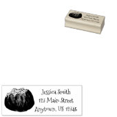 ホットアイダホ焼いたポテトとバターグルメ粉 ラバースタンプ (押印)