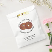 ホットアップルサイダードナッツドーナッツファームスタンドベーカリー フェイバーバッグ (封をした状態)