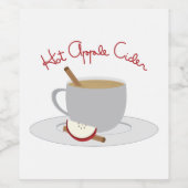 ホットアップルサイダー ワインラベル (シングルラベル)