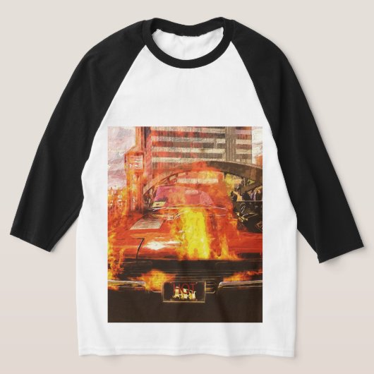 ホットアート Tシャツ (レイダウン)