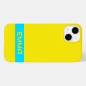 ホットイエローiPhone 14 Pro最大ケース Case-Mate iPhoneケース (裏面 (横))