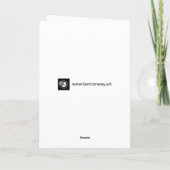 ホットエお洒落アバルーンホリデーカード カード (裏面)