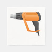 ホットエアガン紙ナプキンス スタンダードカクテルナプキン (正面)