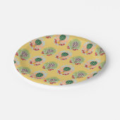 ホットエアバお洒落ルーンウィザードテーマ ペーパープレート (アングル)