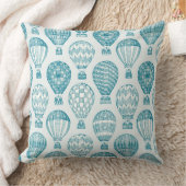 ホットエアバルーンとペガサス クッション (ブランケット)