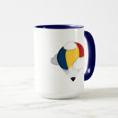 ホットエアバルーンとペンシルマグ マグカップ (正面右)