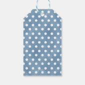 ホットエアバルーンエレファントベビーシャワーラベル ギフトタグ (裏面)